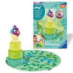 Ravensburger Play+ 3 in 1 Bird's Nest Stacking Cups - Baby Toys for 6 Months Up - Sensory Gifts for Toddlers