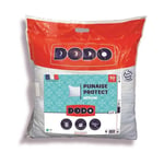 Dodo - Oreiller médium 50x70 cm - Protection anti punaise, anti acarien - 550 gr - Blanc - Fabriqué en France