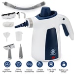 SUPERLEX 10-in-1 Hand Held Steam Cleaner Electric Multi-purpose Steamer 1050 W