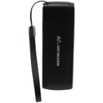 Tlily - 4G Sans Fil un Hotspot Portable Fdd Lte Mobile Wifi Usb Routeur Modem 100 Mbps 4G Lte Wifi Dongle Carte Réseau (Noir)