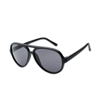 006 Waye Kids Matt Black Frame With Smoke Lens, solbriller, junior