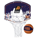  Basketball backboards Unisex, Wilson NBA Team Phoenix Suns Mini Hoop, navy