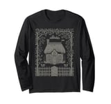 Dark Cottagecore Forest Cottage Long Sleeve T-Shirt