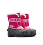 Sorel Unisex Kids Kids Snow Commander Winter Boots, Red Tropic Pink X Deep Blush Children, 11.5 UK