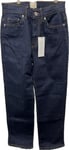 FRENCH CONNECTION Jeans Indigo Wide Leg Stretch Size UK 6 / US 2 / XXS LR 413