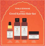 Fable and Mane HoliRoots Good Karma Hair Care Gift Set. Contains HoliRoots Hair