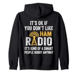 Amateur Ham Radio Operator CB Radio Enthusiast Ham Radio Dad Zip Hoodie