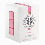 Roger & Gallet ROSE 100g x 3 Soap Pack NEW