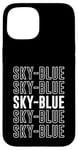 Coque pour iPhone 15 Bleu ciel