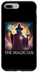 Coque pour iPhone 7 Plus/8 Plus Carte de tarot magicien, amateurs de cartes de tarot, lecteurs de tarot