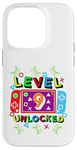 Coque pour iPhone 14 Pro Jeu vidéo Birthday Gamer 1Years Level Up Birthday Boy