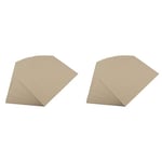 House of Card & Paper Grey Kraft Board 1500micron 945gsm A4 Size 20 Sheets per Pack, HCP472 (Pack of 2)