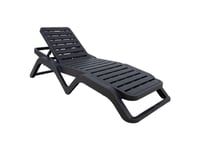 Progarden Sunbed Garden Scirocco Anthracite