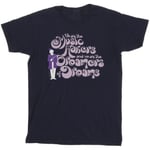 T-shirt enfant Willy Wonka  Dreamers Text