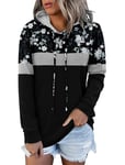 KISSMODA Women Casual Hoodie Zipper Long Sleeve Fleece Sweatshirt Jacket Ladies Jumper Outerwear Top Shirts With Pockets Black Lilac Small