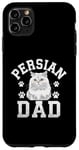 Coque pour iPhone 11 Pro Max Persian Dad Persian Long Hair