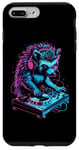 iPhone 7 Plus/8 Plus Cute Hedgehog DJ Colorful DJ hedgehog Music mixer Case