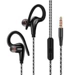 FOR SPORTS GYM JOGGING MP3 MUSIC 3.5mm HEADPHONES IN EAR EARPHONES EARBUD