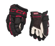 CCM Hockeyhandskar Jetspeed FT6 Jr Black/Red