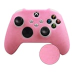 Vaaleanpunaiset kimaltelevat pehmeät silikonisuojakotelot Xbox Series S/X Controller Skin -peliohjaimelle