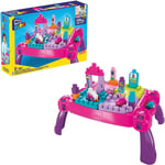 MEGA BLOKS Fisher-Price Toddler Building Blocks, Build N Learn Activity Table wi