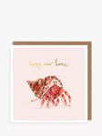 Louise Mulgrew Designs Happy New Home Crab Card Greeting Card