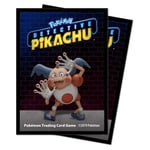 Pokémon - Ultra Pro 65 Protège-Cartes Sleeves - Detective Pikachu-Mr Mime - Standard