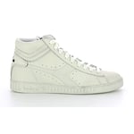 Chaussures Loisirs Unisexe Game L High Waxed, Sneakers Hautes Mixte, Blanc, 45