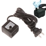 Ac 220v 3w Us Plug Submersible Water Pump Aquarium Fountain Air Onesize