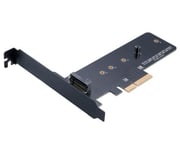 AKASA – M.2 SSD to PCIe adapter card, Full height and Low profile bracket (AK-PCCM2P-01)