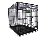 P.P Travel Dog Car Cage 107*70*79 Black