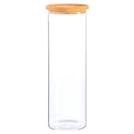 Argon Tableware Glass Storage Jar with Cork Lid