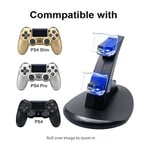 Station De Charge Double Usb Pour Manettes De Jeu Ps4, Accessoires De Machines Électroniques