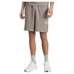 adidas Men's Seasonal Essentials Mélange Shorts, Charcoal Mel., S