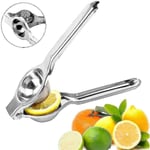 Rostfritt stål manuell juicepress citrus citron press, fruktjuice lime press metall, professionell hand juicer köksredskap