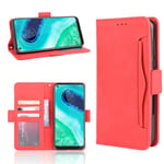 Motorola Moto G Fast Wallet Case Pu Nahka Korttipaikat Kickstand Magneettinen Flip Cover