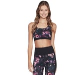 Skechers Women's Gosculpt Leopard Longline Sports Bra, Serenity Leopard Print, 3XL UK