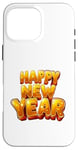 Coque pour iPhone 16 Pro Max Happy New Year Party 2025 Famille Nouvel An 2025