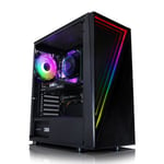 X= Infinity Intel i3 12100F Quad Core Arc A380 6GB Desktop PC for Gaming