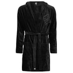 CR7 CRISTIANO RONALDO Mens 2022 Bathrobe - Black - XL