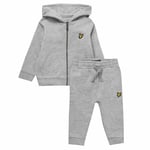 Lyle & Scott Baby Boy Zip Hood and Sweat Jog Set Kids Fashion Designer Children