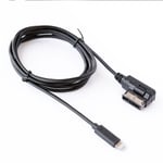 AMI / MDI kabel med iPhone kontakt till Audi Q5 A6L A4L Q7 A5 S5