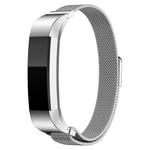 Armband Milanese Fitbit Alta/Alta HR Silver