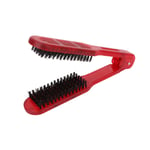 Double Sided Hair Brush Static Nylon Hair Straightening Clamp Quick Drying