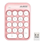 CLAVIER DORDINATEUR Clavier dordinateur portable AJAZZ Touche ronde conomie dénergie style-Pink3