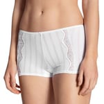 Calida Truser Etude Toujours High-Waist Panty Hvit bomull Large Dame