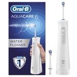 Oral-B Aquacare 6 Pro Water Flosser | 6 Modes, Oxyjet Tech, 2 Pin UK Plug
