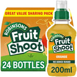 Robinsons Fruit Shoot Orange 24 x 200ml PET bottles