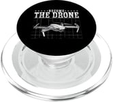 Become The Drone Remote Control Fpv Quadcopter Drone Racing PopSockets PopGrip for MagSafe