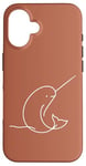 Coque pour iPhone 16 Arctic Ocean Arctic Marine Life Licorne de la mer Narval